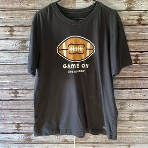 Life Is Good Men's Short-Sleeved Crusher Tee Size L‎